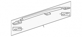 Roof rails Lexus GX470 03-09