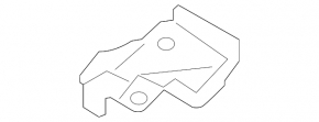 Nissan Murano z51 09-14 hood release handle