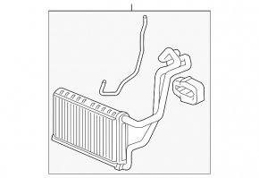 Acura ILX 13-22 Heater Radiator