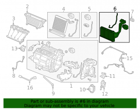Acura ILX 13-22 Heater Radiator