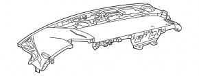 Chevrolet Camaro 16-23 dashboard without airbag