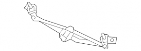 Windscreen wiper trapezoid with motor Hyundai Veloster 12-17