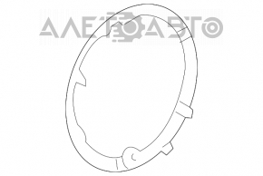 Front right tweeter grille for Mercedes W164 ML