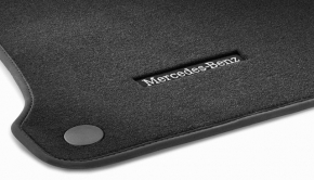 Set of floor mats for Mercedes W213 E 300/400/43 17 cloth black