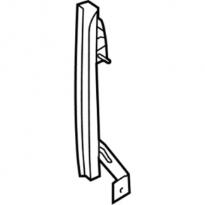 Glass guide door rear right front Ford Explorer 11-19