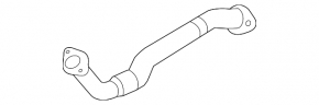 Lexus RX450h 10-15 Front Downpipe