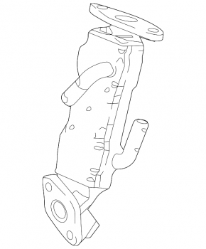 EGR valve cooler Honda CRV 20-22 hybrid