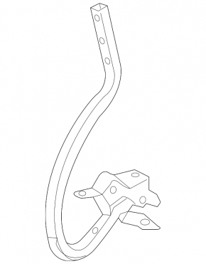 Right trunk lid hinge Chevrolet Cruze 16-