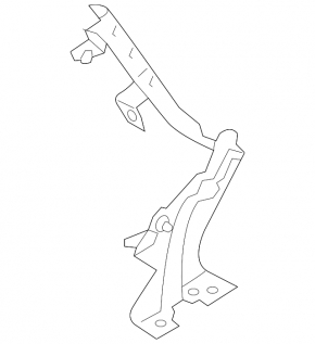Right hood hinge Volvo XC90 16-26