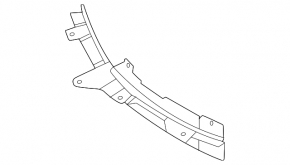 Mudguard arch front left Audi Q7 16-