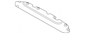 Rear Bumper Guard BMW X3 G01 18-21