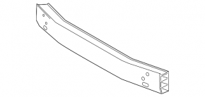 Front Bumper Reinforcement Toyota Highlander 11-13
