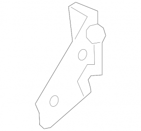 Front right fender bracket for Lexus ES250 ES300h ES350 19-24
