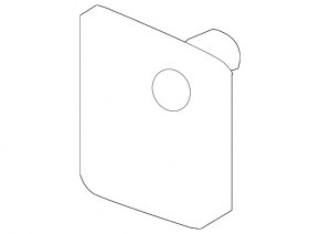 Right front mudguard liner for Lexus LX570 08-21