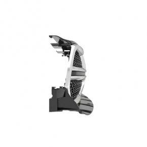 Radiator grill grill Dodge Durango 11-13 chrome frame, black mesh