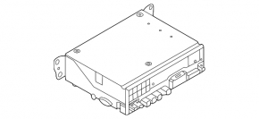 BMW X1 F48 18-22 radio with navigation