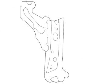 Toyota Sienna 21-25 Engine Computer ECU Lower Bracket
