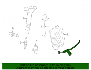 Toyota Rav4 19-2.5 Engine Computer ECU Bracket Lower