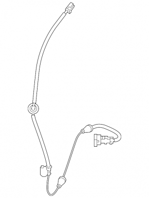ABS sensor wire rear right Kia Soul 14-19
