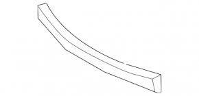 Mercedes X164 GL Front Bumper Absorber