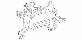 Engine mount left Lexus UX200 19-
