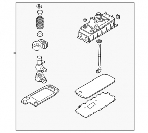 Shifter manual transmission VW Passat b7 12-15 USA