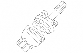 Lower steering universal joint Cadillac CTS 14-rwd