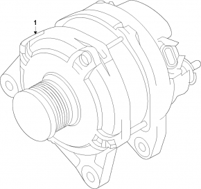 Generator Nissan Rogue 22-23 1.5T type 1