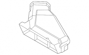 Air duct from the air intake of the Kia Sorento 21-25 HEV, PHEV