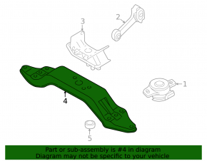 Gearbox support Subaru b9 Tribeca