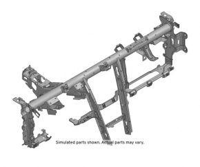 Buick Encore 18-19 torpedo tube reinforcement without airbag passenger knees