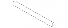 Audi E-Tron 19-23 front side member strut rear