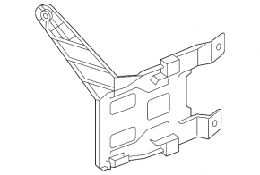 Bracket for the blind spot sensor BSM front left Audi E-Tron 19-23