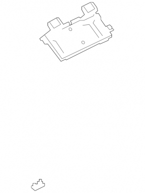 4G antenna bracket for Audi Q8 19-25