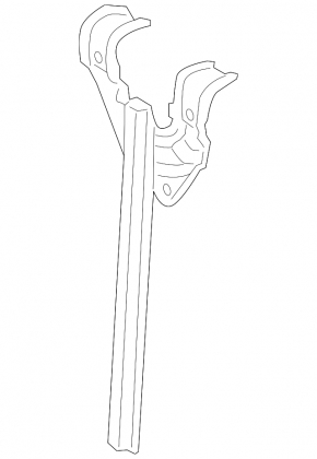 Lexus CT200h 11-17 Hood Lock Plate