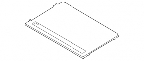 Sunroof Curtain BMW 3 F30 4d 12-18 Gray