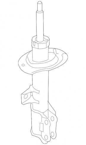 Front left shock absorber Kia Optima 16-20