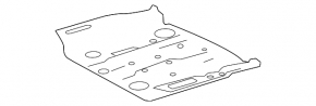 Trunk trough Lexus IS 14-20
