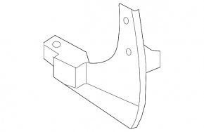 Front left mudguard for Nissan Murano z51 09-14