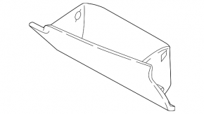 Glove box, glove compartment Kia Niro 17-22 gray