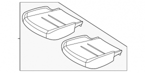 Passenger seat Nissan Sentra 20-24