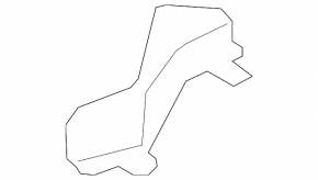 Lexus RX450h 10-15 ECU Block Bracket Lower