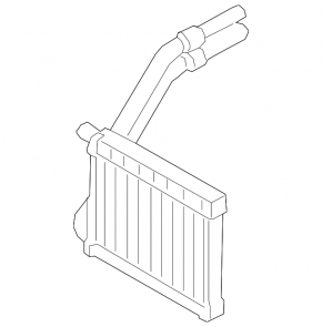 Heater radiator heater Hyundai Santa FE 19-20