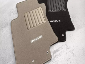 Set of floor mats Nissan Rogue 14-17 cloth beige