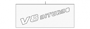 Mercedes GLC 63 18-21 AMG V8 Biturbo 4-matic Left Wing Emblem Pack
