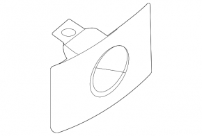 Mazda CX-30 rear bumper parking sensor mounting ring 22-26