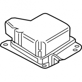 Module srs airbag computer airbags Ford Edge 15-16