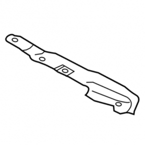Wing seal door-wing left Lincoln Nautilus 19-23