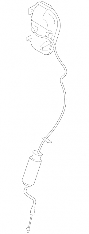 Ford Mustang mk6 Driver's Seat Recline Lever 15-