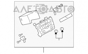 Radio tape recorder Mazda6 09-13